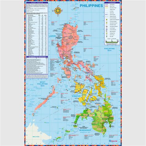 The Philippines ZIP Code 2000 Boundary Map .